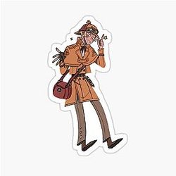THE Sherlock Holmes sticker