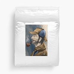 Sherlock Holmes Duvet Cover