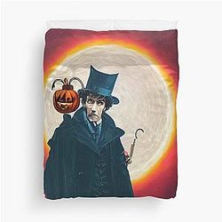 Sherlock Holmes Halloween Duvet Cover