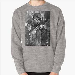 Sherlock Holmes Basil Rathbone Pullover Sweatshirt
