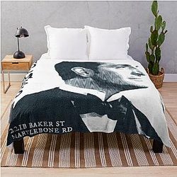 Sherlock Holmes Basil Rathbone London Throw Blanket
