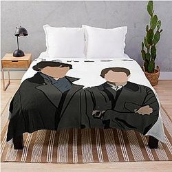 Sherlock Holmes Throw Blanket