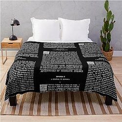 Adventures of Sherlock Holmes Perfect Gift Throw Blanket