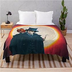 Sherlock Holmes Halloween Throw Blanket