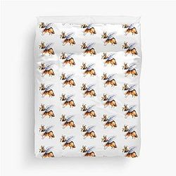 Sheepdog Angel Duvet Cover