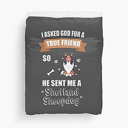 Shetland Sheepdog Owner Gifts Duvet Cover