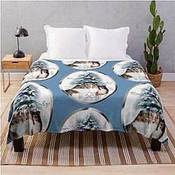 Shetland Sheepdog Christmas Gifts Throw Blanket