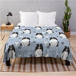 Black Throw Blanket for LOVE Sheltie Shetland Sheepdog
