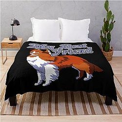 Shetland Sheepdog My Best Friend Throw Blanket