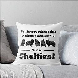 Shetland Sheepdog Throw Pillow