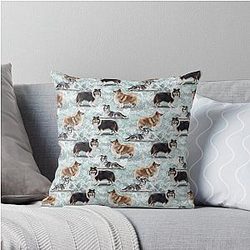 The Shetland Sheepdog Throw Pillow