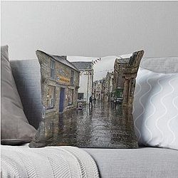 Lerwick Shetland Throw Pillow