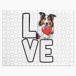 Shetland Sheepdog Love Jigsaw Puzzle