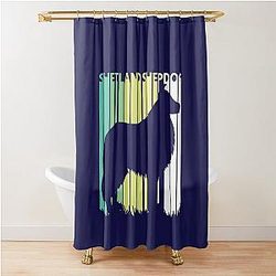 Shetland Sheepdog Shower Curtain