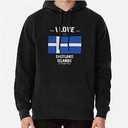 I Love Shetland Islands Hoodie