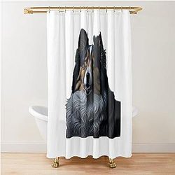 Shetland Sheepdog Shower Curtain