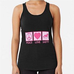 Shetland Pony Horse Tank Top