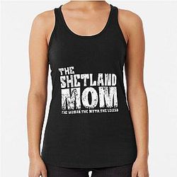 The Shetland Pony Owner Racerback Tank Top