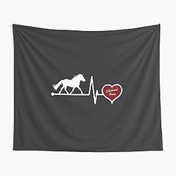 Shetland Pony Heartbeat Gift Tapestry