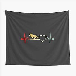 Shetland Pony Heartbeat Vintage Gift Idea Tapestry