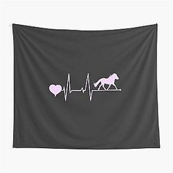 Shetland Pony Heartbeat Pink Gift Tapestry