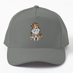 Sheltie - Shetland Sheepdog - Mahogany Sable - Cute Dog Art Baseball Cap