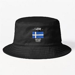I Love Shetland Islands Bucket Hat