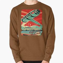 Spaceport Shetland Islands Create a set Pullover Sweatshirt