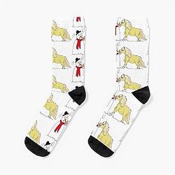 Shetland Pony and the Snowman Socks