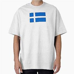 Flag of the Shetland Islands Oversized T-Shirt
