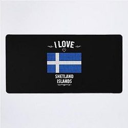 Love Shetland Islands Desk Mat