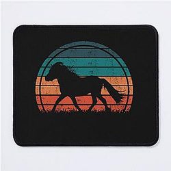 Shetland Pony Vintage Sunset Mouse Pad