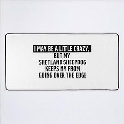 Funny Shetland Sheepdog quote Desk Mat