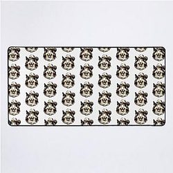 Retro Western Shetland Sheepdog Desk Mat