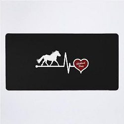 Shetland Pony Heartbeat Desk Mat