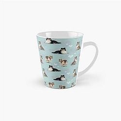 The Shetland Sheepdog in Blue Tall Mug