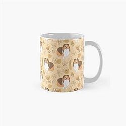 Cute Sable Sheltie Shetland Sheepdog Classic Mug