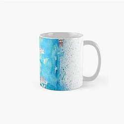 Shetland Islands Illustrated Travel Map with Tourist Highlights Classic Mug