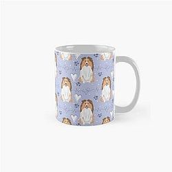LOVE Sable Sheltie Dog Shetland Sheepdog Classic Mug
