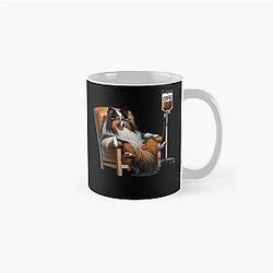 Funny Shetland Sheepdog Coffee Dog Lover Classic Mug