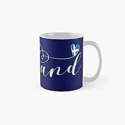 Heart Shetland Flag Shetland Islands Classic Mug