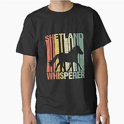 Shetland Pony Whisperer Gift Idea Classic T-Shirt