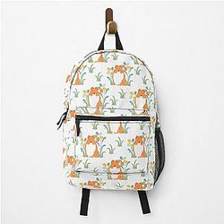 Shetland Sheepdog & Flower Backpack