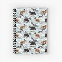 The Shetland Sheepdog Spiral Notebook
