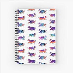 Galaxy Shetland Sheepdog Gifts White Shetland Sheepdog Phone Case Pouch Tote Mug Gift Spiral Notebook