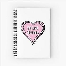 Shetland Sheepdog Spiral Notebook