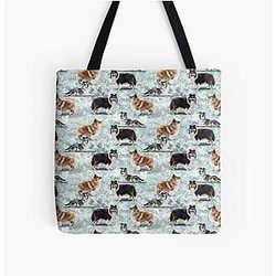 The Shetland Sheltie All Over Print Tote Bag