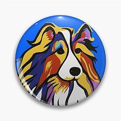 Shetland Sheepdog Pin