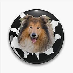 Sheltie Shetland Sheepdog T-Shirt Pin