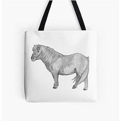Shetland Pony Tote Bag